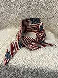 Wide Patriotic Wired Headband