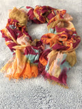 Multi Colored Oblong Printed Scarf